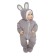 Combineson children, height 68 cm, gray color