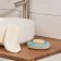 Soap dish, 10.5x13.5x3.5 cm, blue color