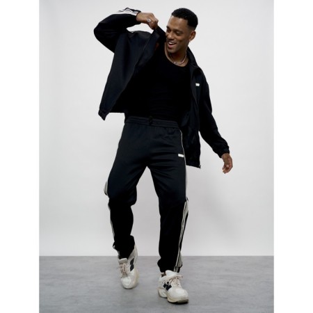 Sports suit men's, size 56, black color-6