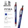 Pen Plastic "From February 23 Stars", Ball, Blue Paste