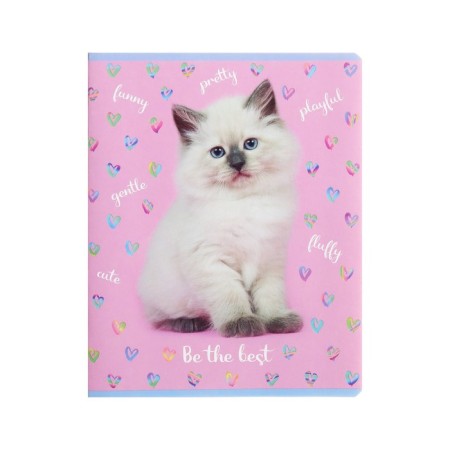 Notebook of 48 sheets in the "Girls" line, cover coated cardboard, offset unit, mix-10