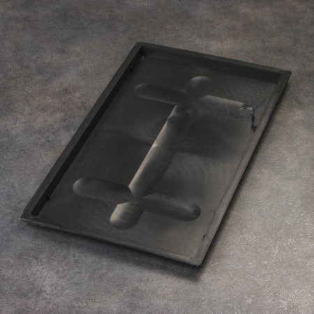 Tray for the tea ceremony, chaban, 53 x 33 x 5 cm, Japanese oak-4