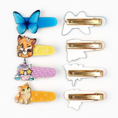 Hair hair clip "Cute Mix"-1