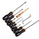 Set of screwdrivers with the tester Harden 550395, 10 pcs., 150 mm, Ph/SL, two -component handle