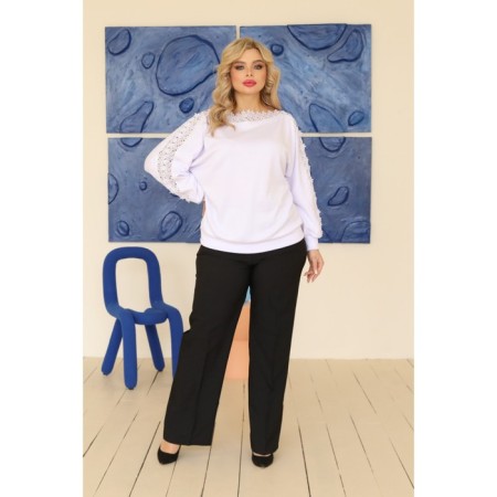 Female jumper, size 52, white color-11