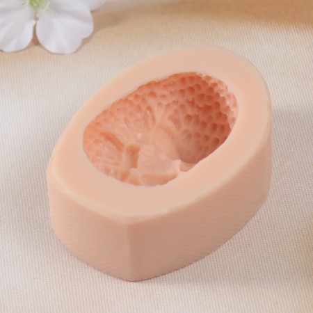 Silicone Mold "Hedgehog on the Back" (Presid. 6.5x4.5x3.5 cm)-2
