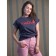 Women's T -shirt amour, size 54, color gray graphite