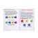 Developing set "colored chickens", 10 figures, tasks on cards