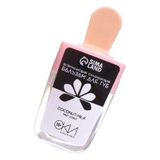 Balm for lips of the lips of the oki-hood coconut milk, exciting, cooling