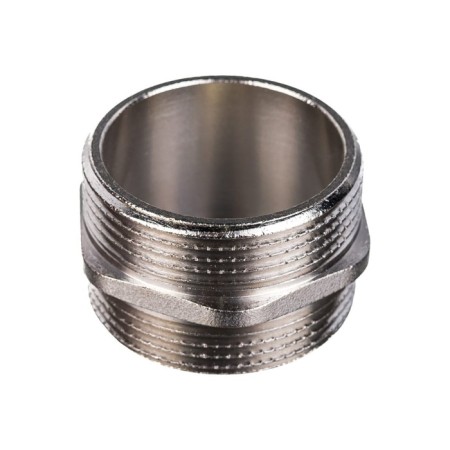 NIPPEL AQUALINK, 1 1/2 ’’, external thread, nickel -plated brass-1