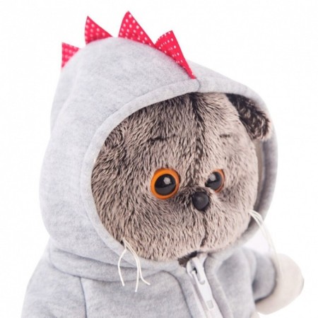 Soft toy "Basik" in a sweatshirt Dragon, 25 cm-2
