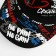 Ketka "graffiti" black, pp 56cm