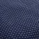 Blave made of washed cotton dark blue in color Essential, size 130x180 cm