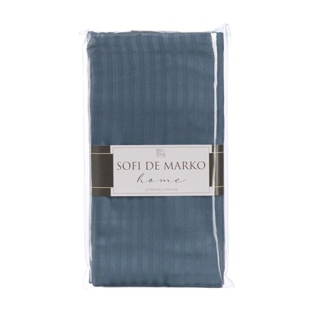 Pillowcase "Tiffany", size 50x70 cm, color gray-blue-1