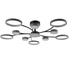 Causteen with PDD 2299/11GR LED 216W 3000-6000K gray 97x97x18 cm Bayerlux
