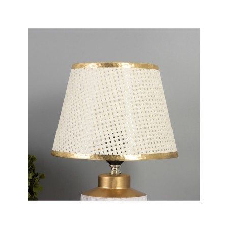 Table lamp "Marble" 1x40W E27 white/gold 22.5x22.5x35cm-2