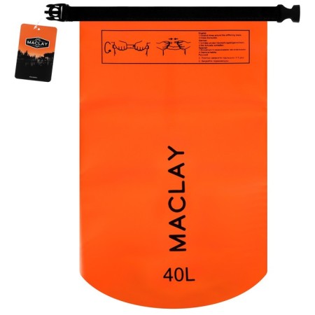 Hermomemosok tourist Maclay 40l, 500D, Orange color-8