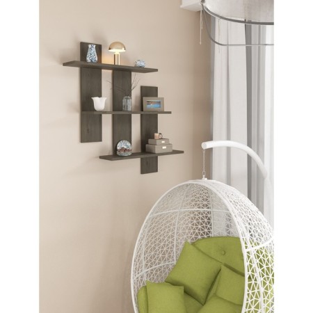 Hinged shelf "Dublin 5", 840 × 140 × 870 mm, color graphite