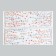 Stick plastic interior color "flower vines" set 2 sheets 30x90 cm