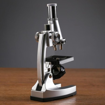 Microscope with a projector, a multiplicity of an increase in 50-1200x, with backlight, 2AA-4