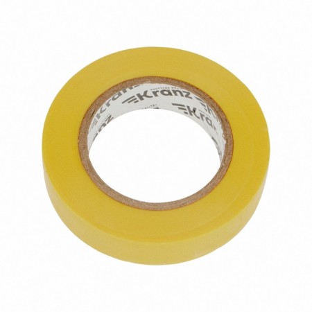 PVC island 0.13x15 mm, 20 m, yellow kranz-3