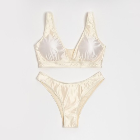 Women's swimsuit minku color white, size 44-4