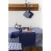 Walking on the table Essential, size 45x150 cm, dark blue color
