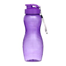 Water bottle, 1 l, 25 x 9 cm, lilac