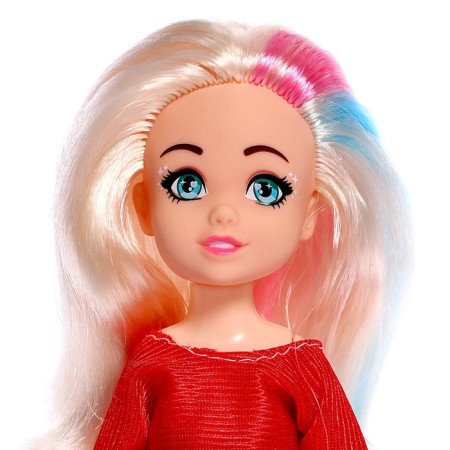 Doll "Class Girl", gift set with wallet, mix-2