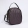 Bag Cross-Bodi Medvedkovo with a zipper, brown color