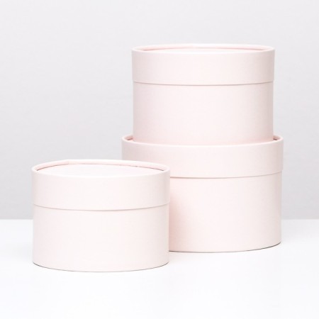 Set of hats 3 in 1, cream, 16 x 10.14 x 9.13 x 8.5 cm
