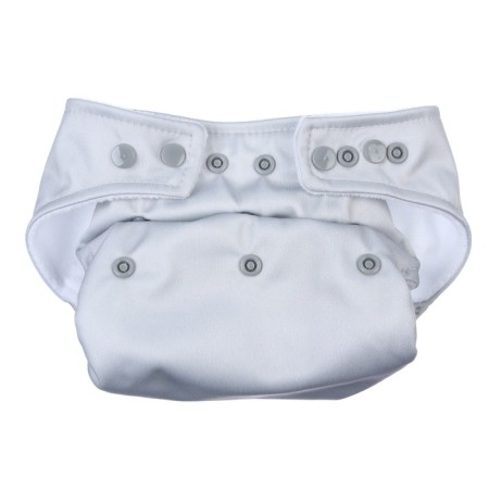 Reusable diaper, fleece, color is light gray-7