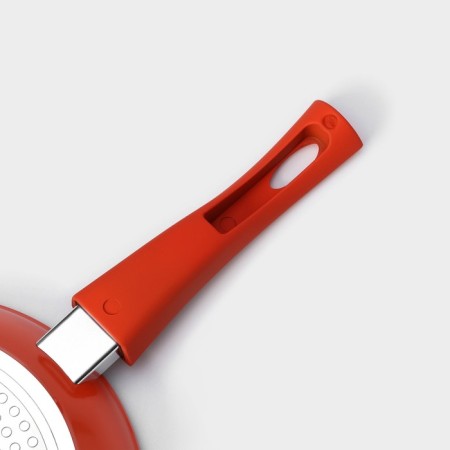 Pan Magistro Terra, D = 20 cm, removable handle Soft-Touch, anti-stick coating, induction, color orange-4