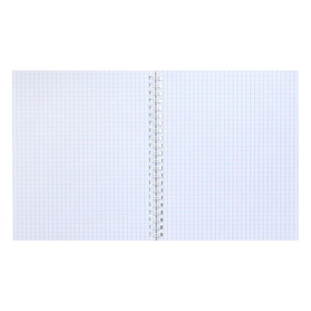 Notebook A5+, 48 sheets in a cage on the crest Fresh & Fruity, cover shaking cardboard, glossy lamination, mix-1