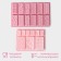 A set of chocolate forms “Chocolate Assorted”, 2 pcs, silicone