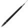 Pen on the stand "Stand-Pen Black 1", on a chain, with an adhesive base, blue blue