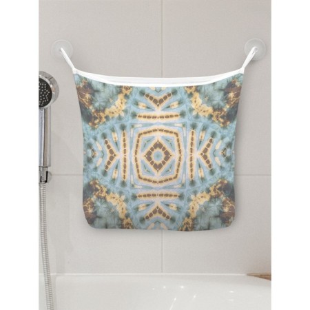 Organizer in the bath on the suction cups “Remember the Dream”, for storing toys and trifles, size 33x39 cm