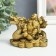 NECSK Polystone for bronze "Hothey on the dragon" 6x9.5x7 cm