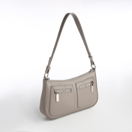 Female bag Textura, small size, color gray-2