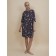 Female dress, size m, dark blue color