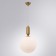 Suspension Bolla-Sola 48 cm, D 30 cm, 1x60W E27
