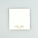 A postcard with an envelope "for the most tender", embossing, 7 x 7 cm