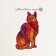 Figure puzzles "Mysterious cat"