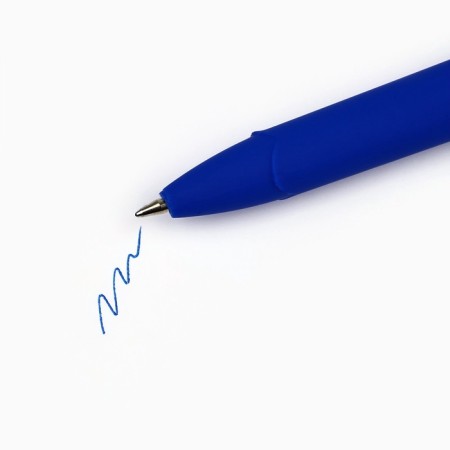 Gel pen, blue paste, 0.5 mm, plastic "February 23"-1