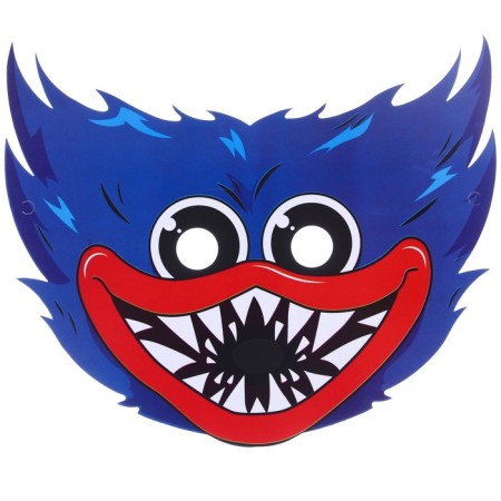 Set of carnival masks, 4 pieces, monsters-4