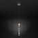 Suspended lamp with a glass plafon Lynn, 3W, G4, 3.5x3.5 cm
