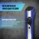 A universal tundra knife, a metal guide, a screw lock, 18 mm