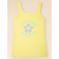 T -shirt for girls, height 98 cm, yellow color