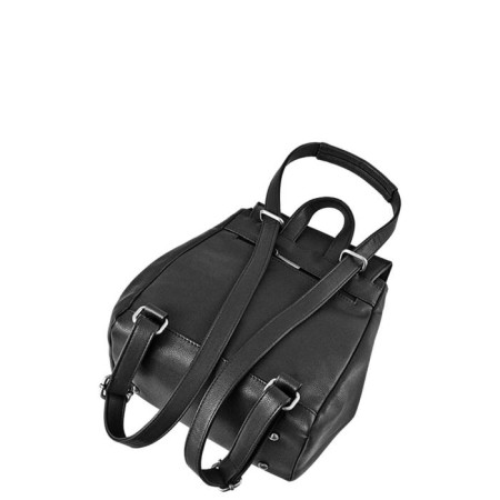 Backpack claim. Kozha, valve department, black 24x12x32-1
