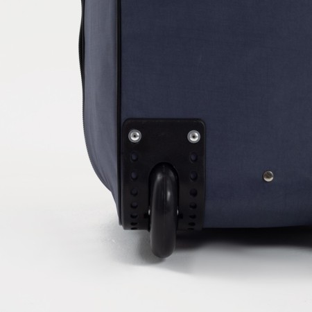 Road bag on wheels, a lightning department, with an increase, an outer pocket, the color is gray-4